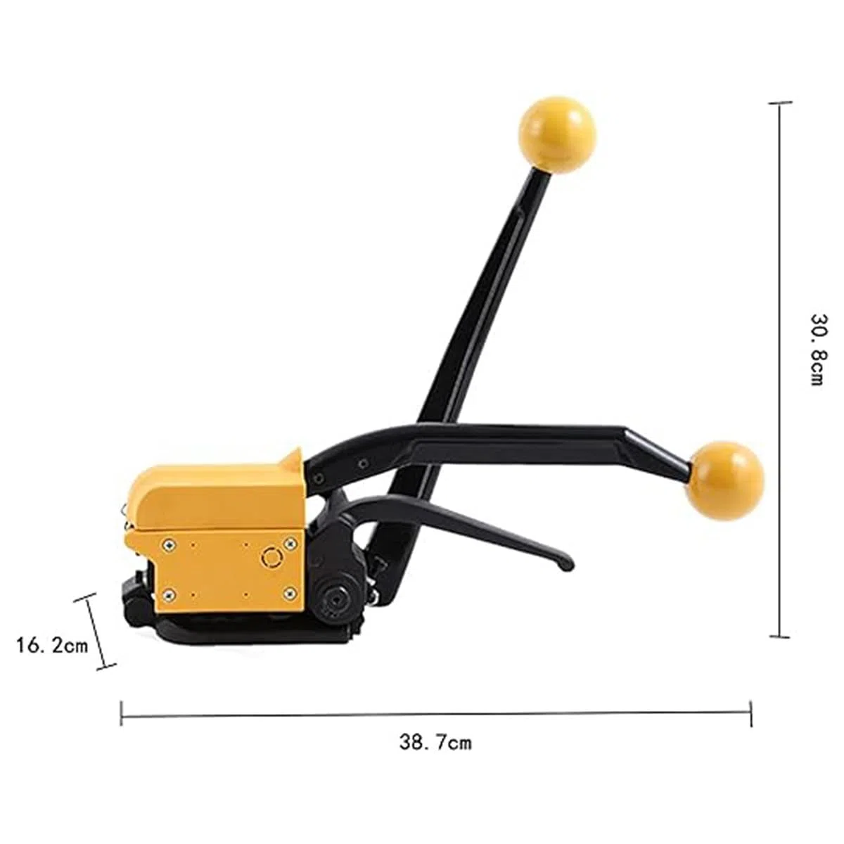 Cercleuse Manuelle pour feuillards en Acier, cercleuse pour feuillards en Acier sans Soudure, cercleuse pour feuillards en Acier pour 13 mm - 19 mm