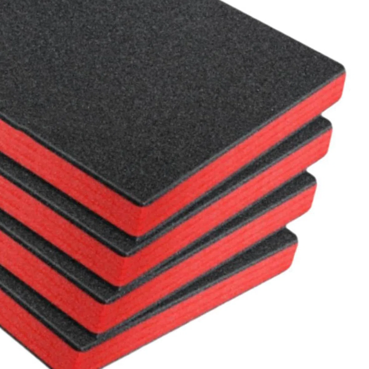 KESOTO 4 Pièces Inserts En Mousse pour Boîte à Outils Rembourrage de Caisse et Feuilles de Calage Amovibles En Mousse EPE pour Un Bon Amorti Des Chocs Appro, 56 Cm X 45.5 Cm X