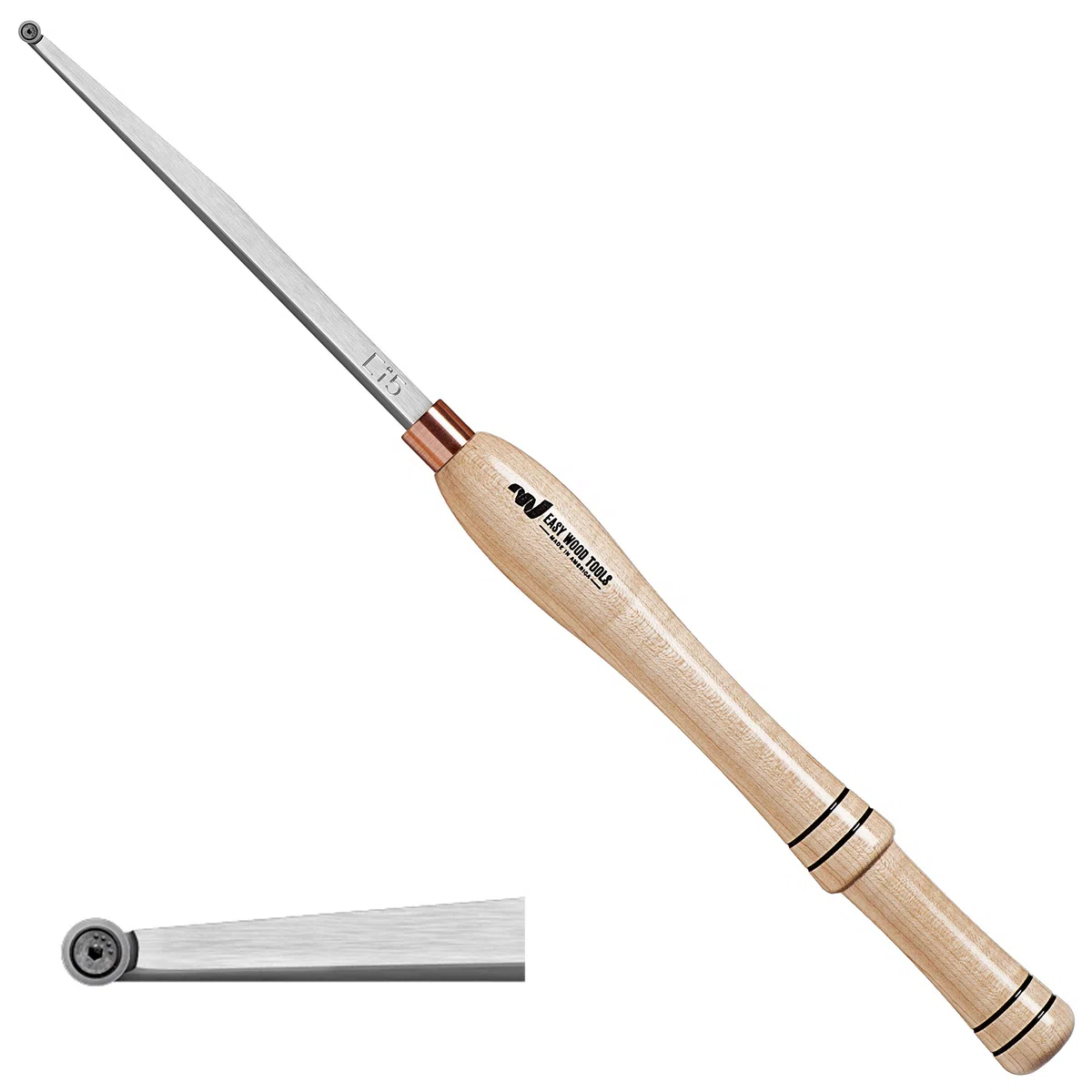 Easy Wood Tools Taille moyenne facile # 1 plus creux (6601)