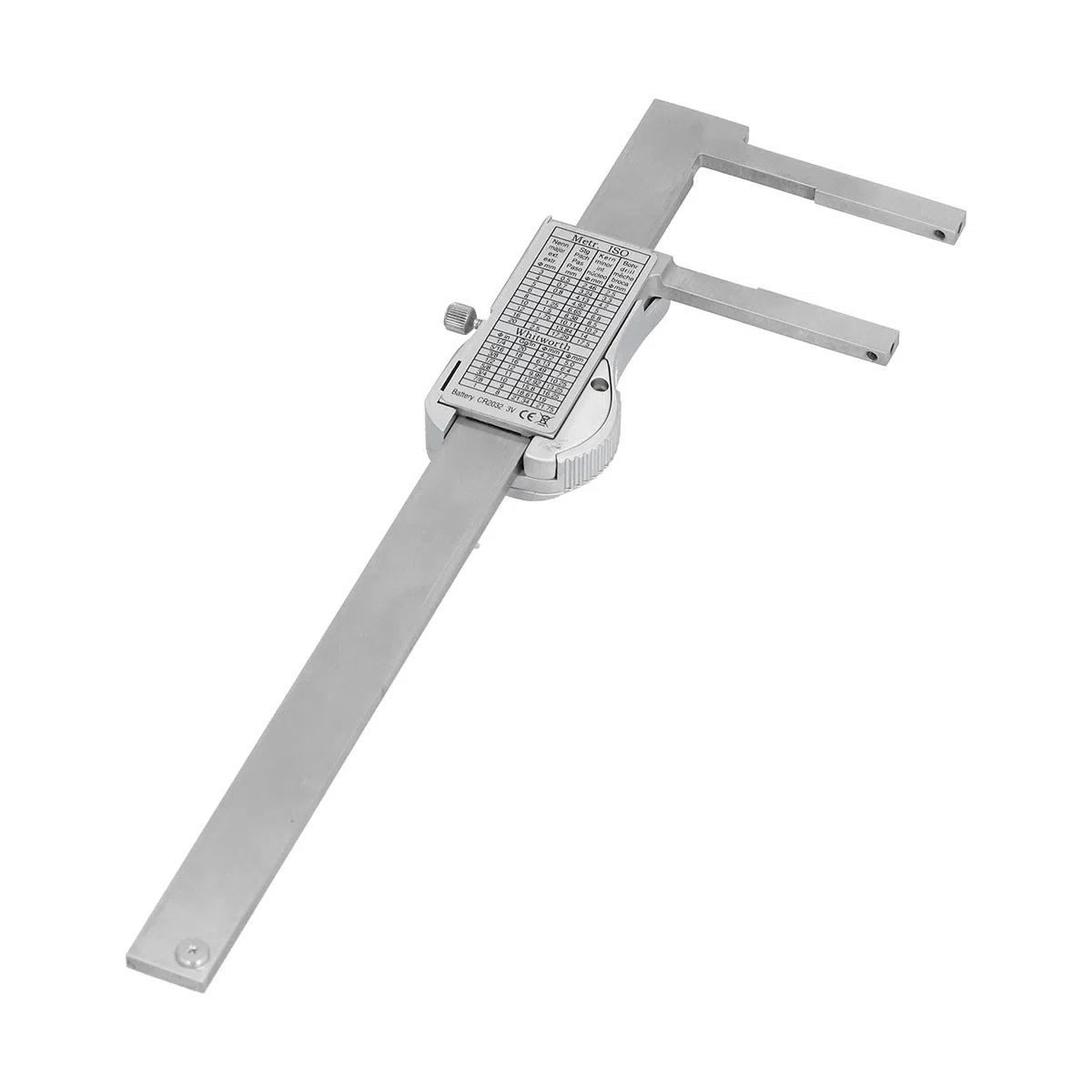 Pied à coulisse numérique électronique, outil de mesure du diamètre intérieur et extérieur, acier inoxydable 0-150mm