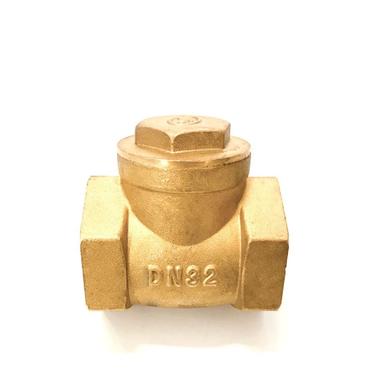 Valve 1/2 "3/4" 1 "2" 3 "4" clapet Anti-Retour Horizontal en Laiton Tout cuivre clapet Anti-Retour à Filetage Femelle(3 inch)