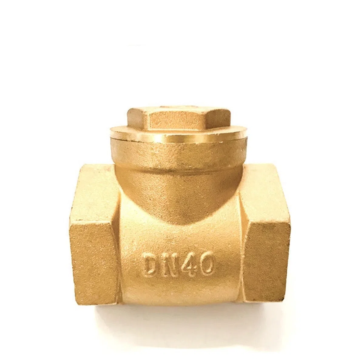 Valve 1/2 "3/4" 1 "2" 3 "4" clapet Anti-Retour Horizontal en Laiton Tout cuivre clapet Anti-Retour à Filetage Femelle(3 inch)