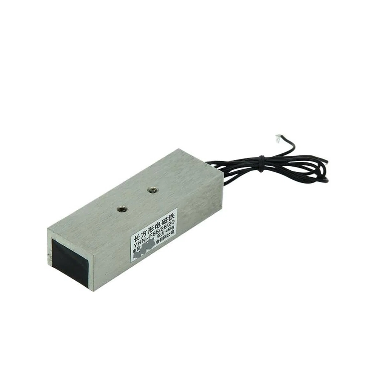 Électro-aimant rectangulaire YHN-F85/28/20 puissance d'aspiration 45KG(24V)